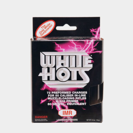 IMR White Hots 50/50 Pellets Black Powder Substitute 72 Pack